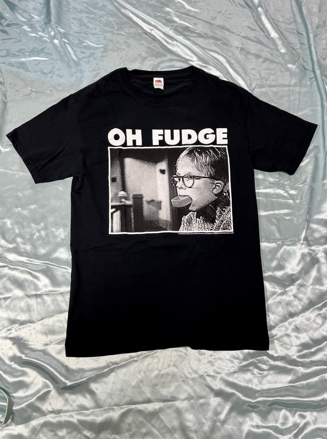 (S) 90s 크리스마스 스토리 Oh Fudge 빈티지 무비 티셔츠 상품이미지1