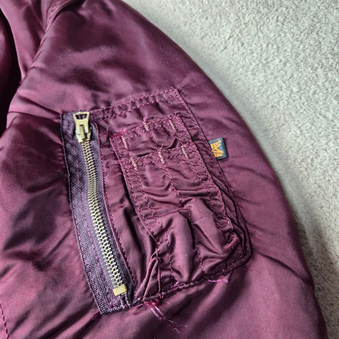 80s 미제 알파 MA-1 상품이미지3