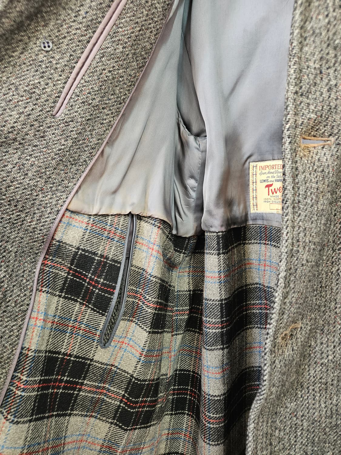 60-70s 트위드 코트 상품이미지4