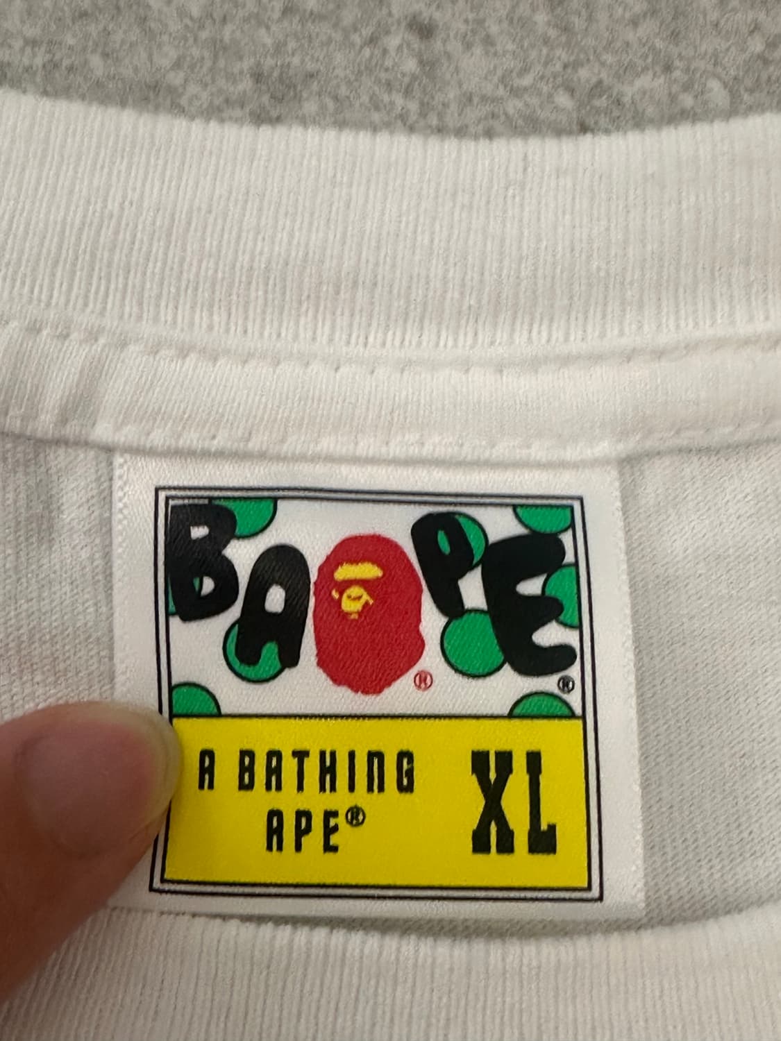 (XL) 베이프 빅사루 티셔츠 상품이미지4