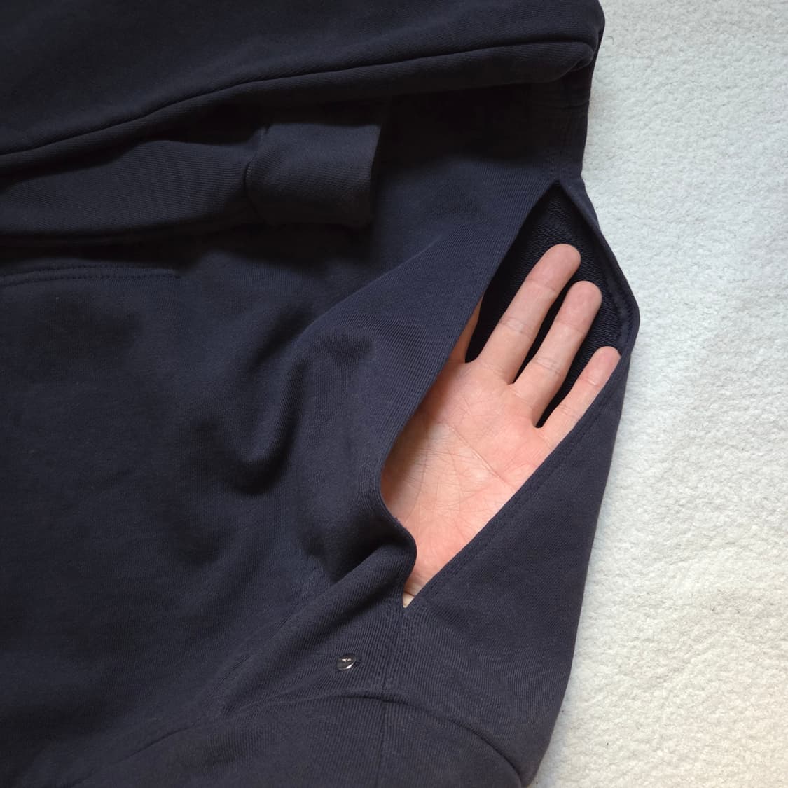 머듈 절개 후드 상품이미지3