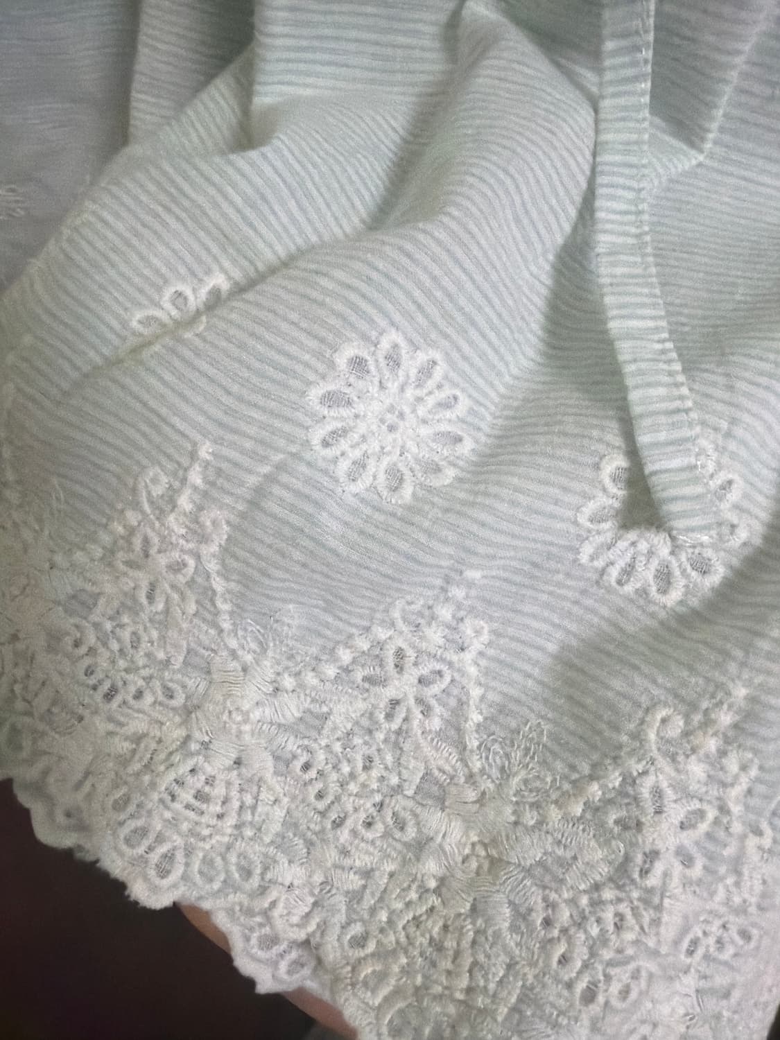 모리걸 대대장 연하늘 블라우스 판매 상품이미지3