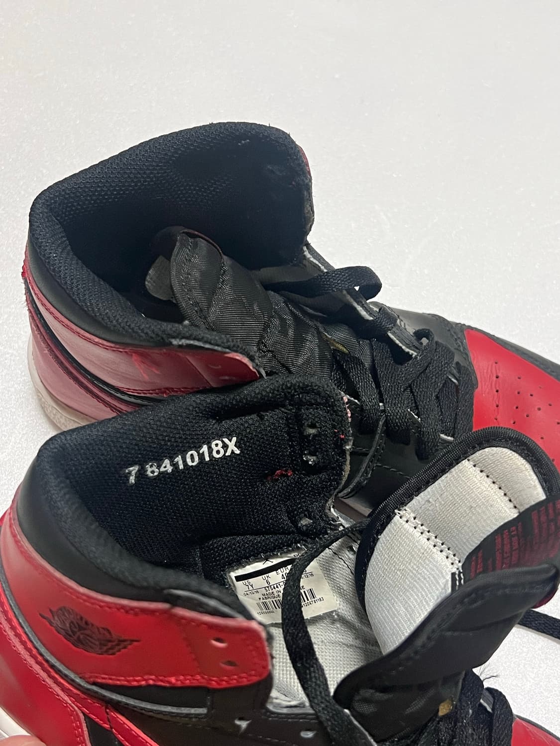 [250] 에어조던1 하이 OG 브레드 2016  상품이미지6