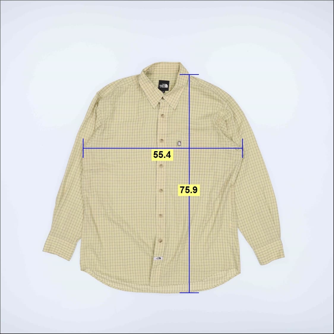 [100] 노스페이스 체크 긴팔 셔츠 남방 0112J 상품이미지6