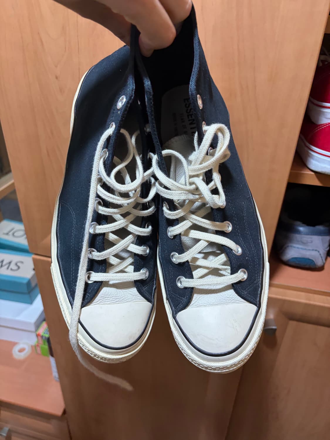 컨버스x피어오브갓 하이 블랙 305 상품이미지1