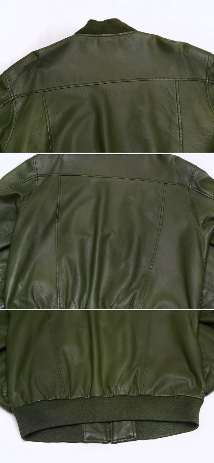 스끼아티 이태리 핸드메이드 양가죽 봄버 자켓 (50 / 105+) 상품이미지5