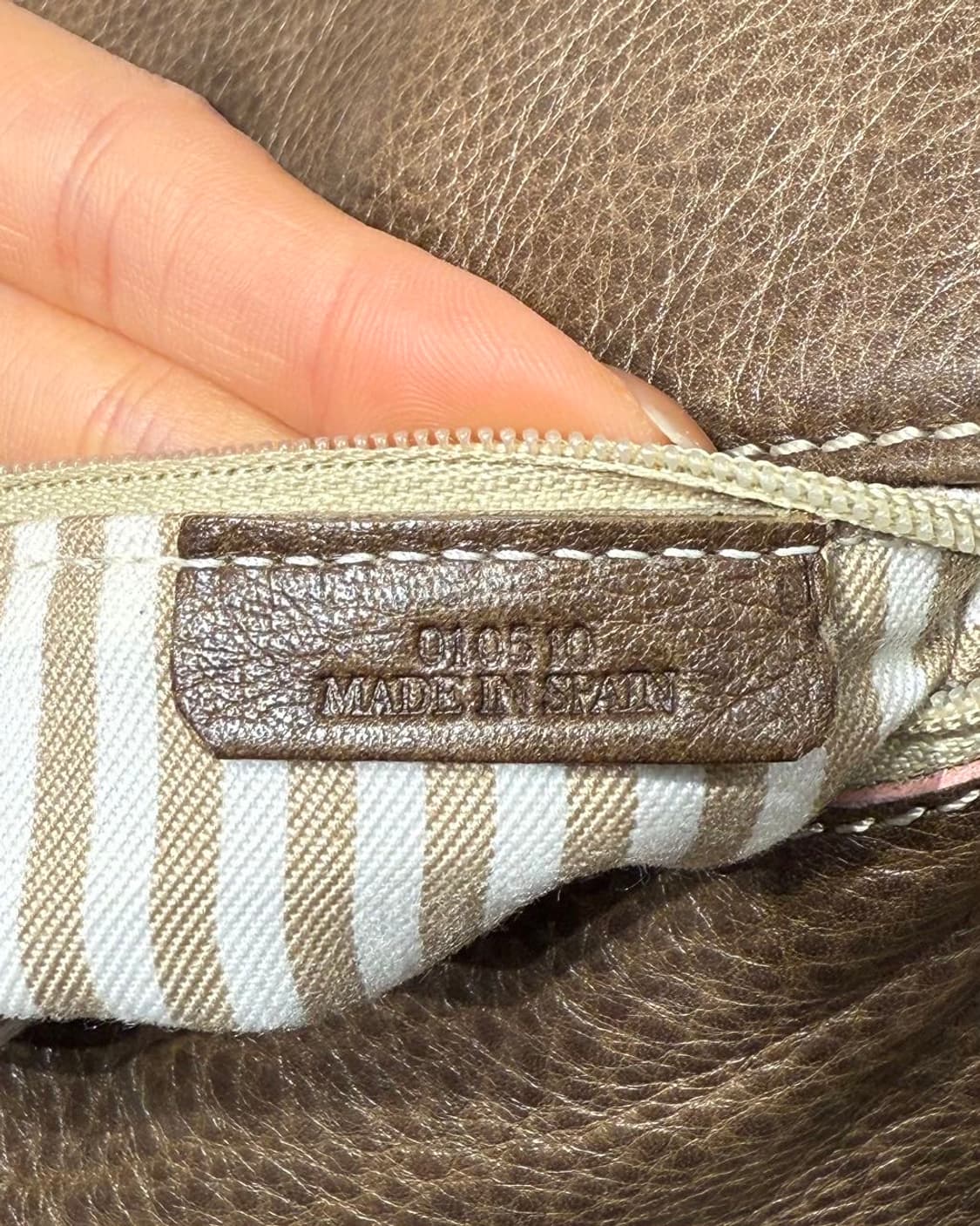 로에베 브라운 플라멩코 숄더백  상품이미지9