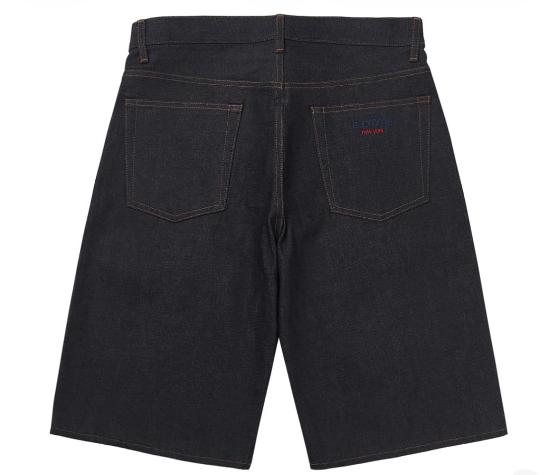 슈프림 배기 진 셀비지 쇼츠 상품이미지1