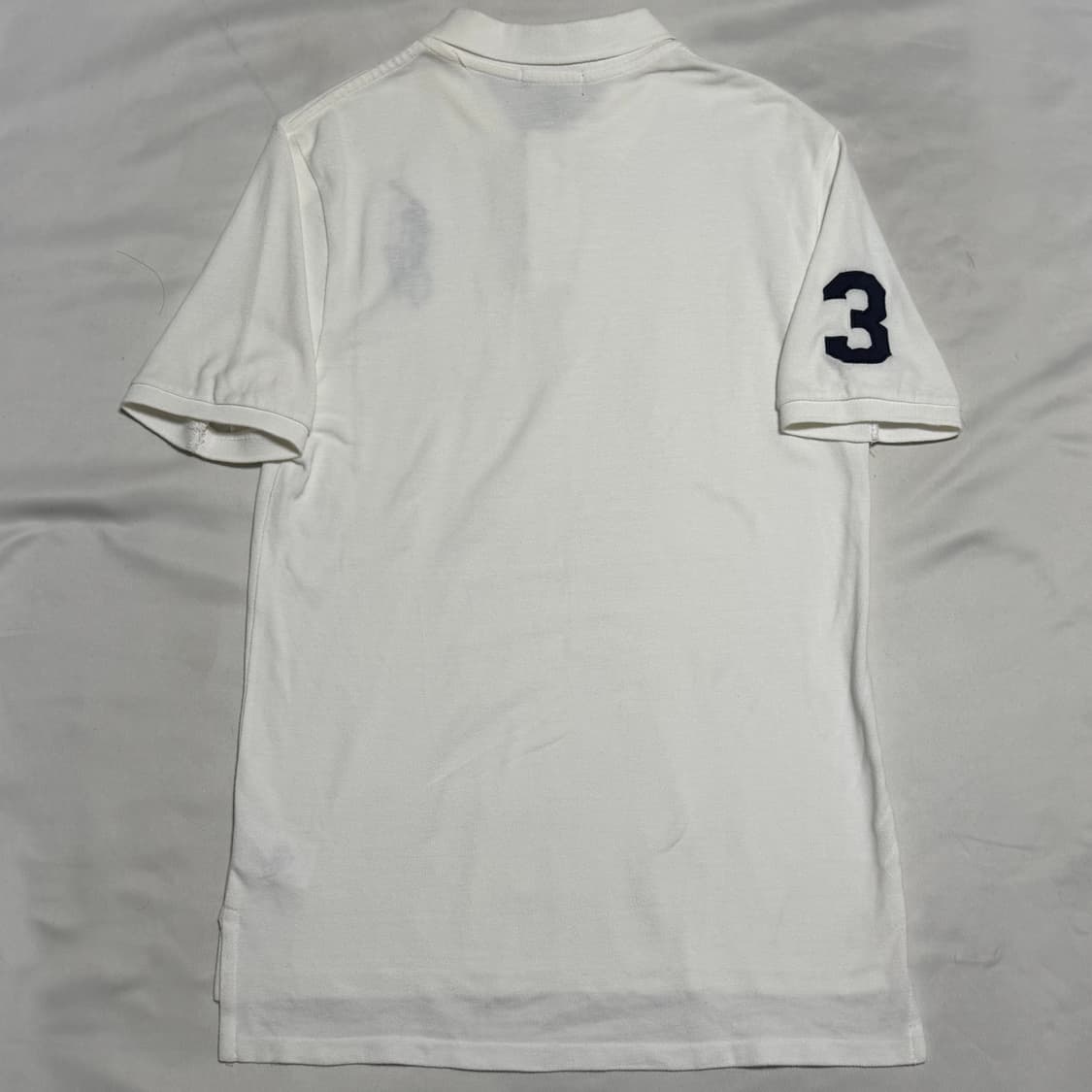 XL 폴로랄프로렌 빅포니 화이트 카라 반팔티 상품이미지3