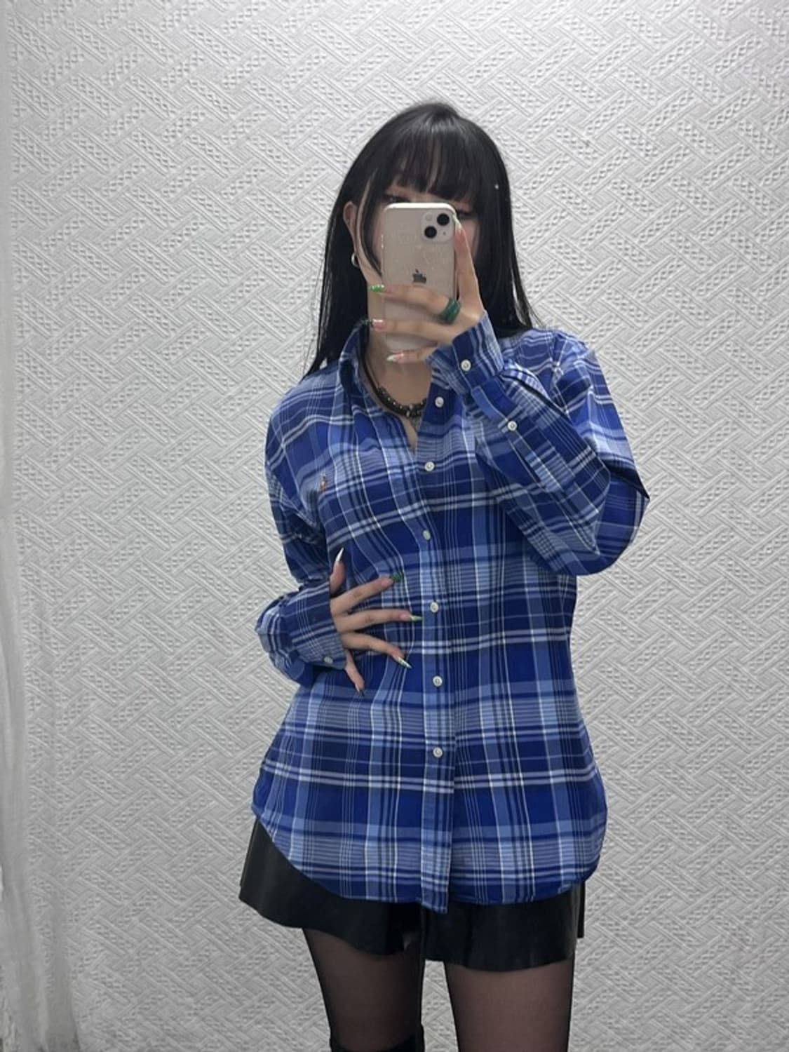 폴로 랄프로렌 빈티지 컨트리 레트로 체크 셔츠 M C08970 상품이미지2