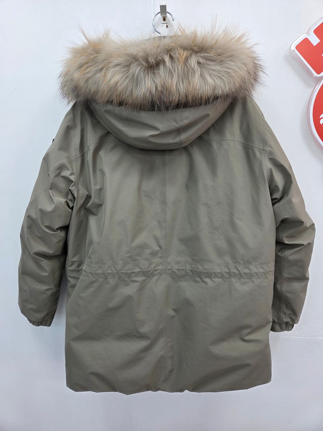 105 블랙야크 고어텍스 구스패딩 점퍼 카키 상품이미지7