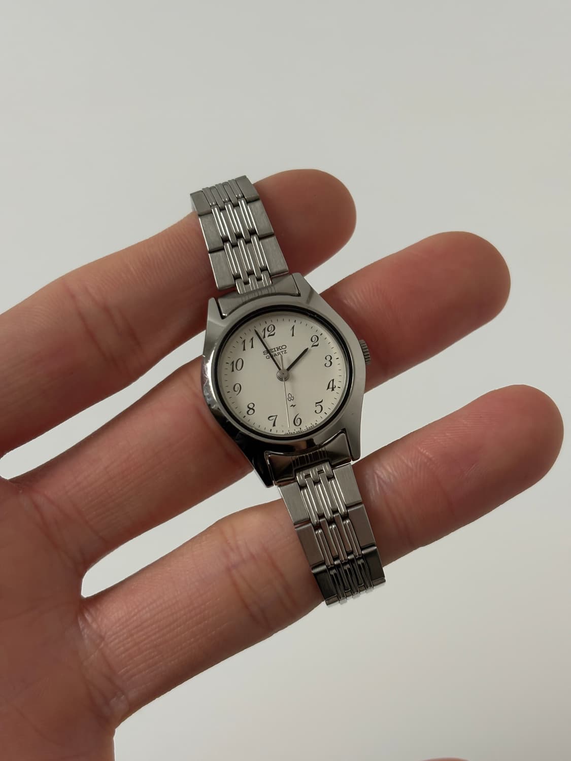 1980s Arabic Index Silver Ladies Quartz 상품이미지2