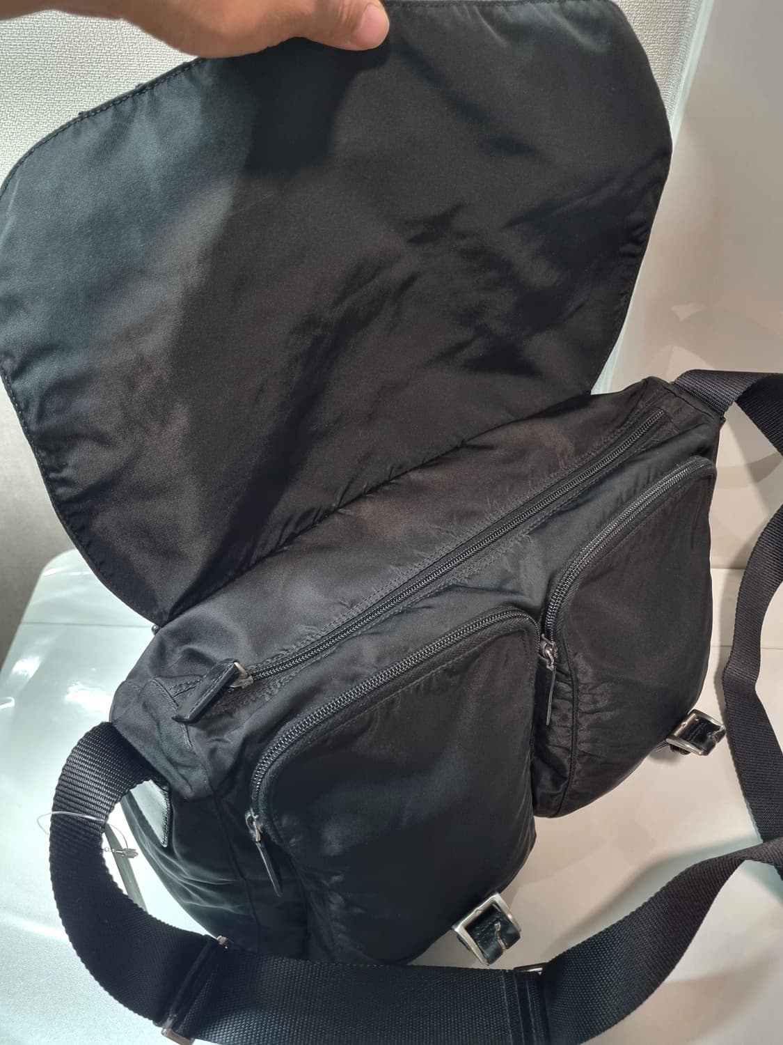 정품 프라다 메신저백 상품이미지9