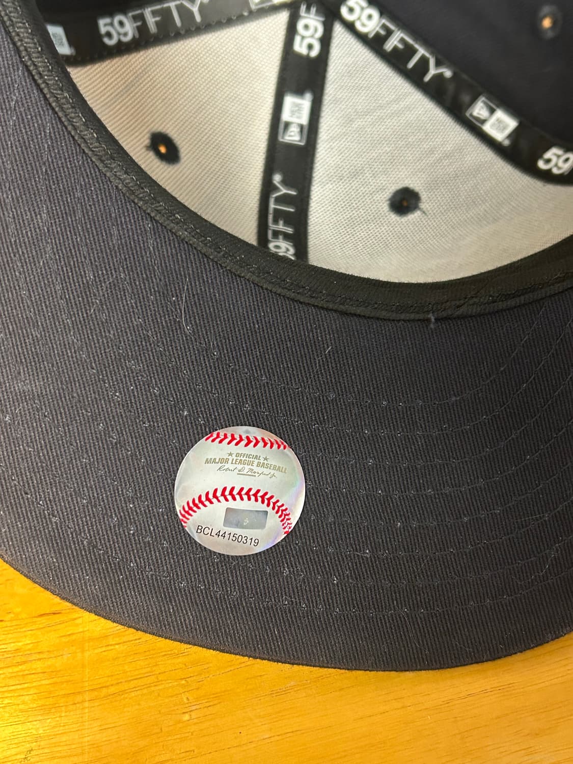 MLB 뉴욕 양키스 타임 라인 피티드캡 네이비 상품이미지2