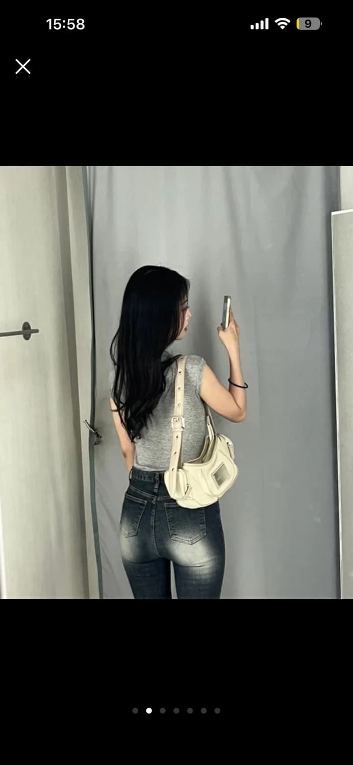 마뗑킴 마들렌 라운드백 라이트 베이지 상품이미지2