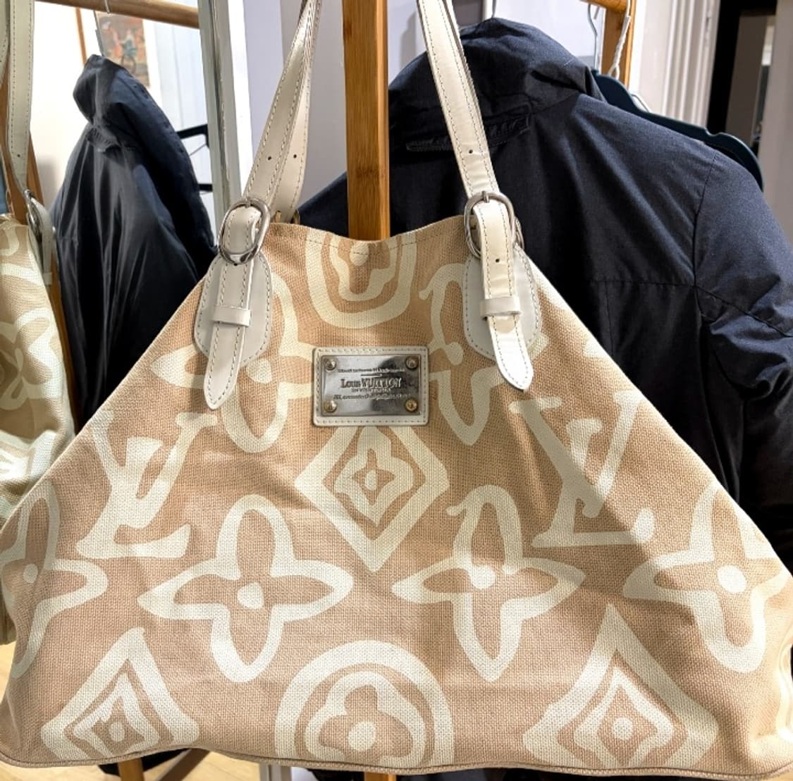 루이비통 빈티지 빅 숄더백 상품이미지4