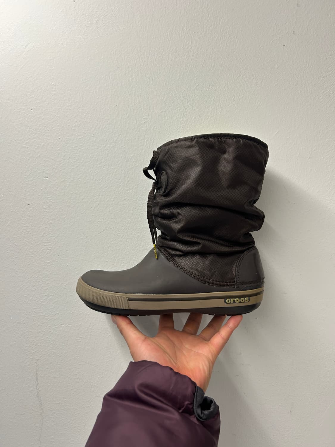 크록스 부츠 브라운 250-255 상품이미지1