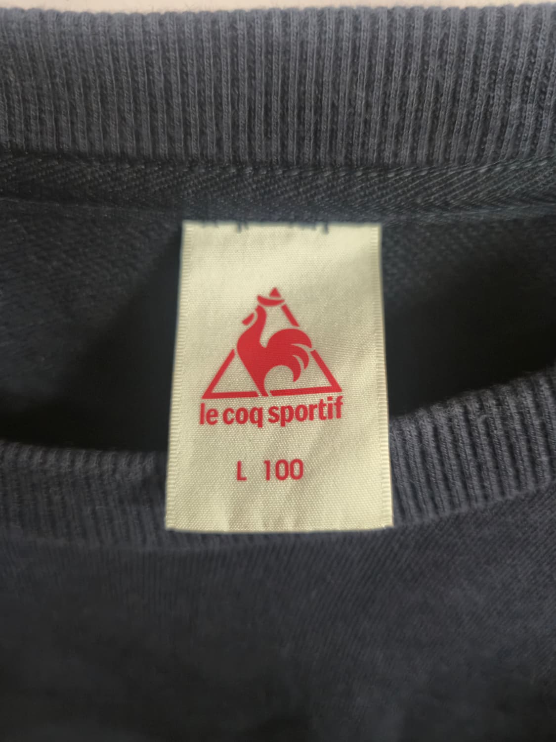 르꼬끄 스포르티브 네이비 맨투맨 티셔츠 상품이미지4