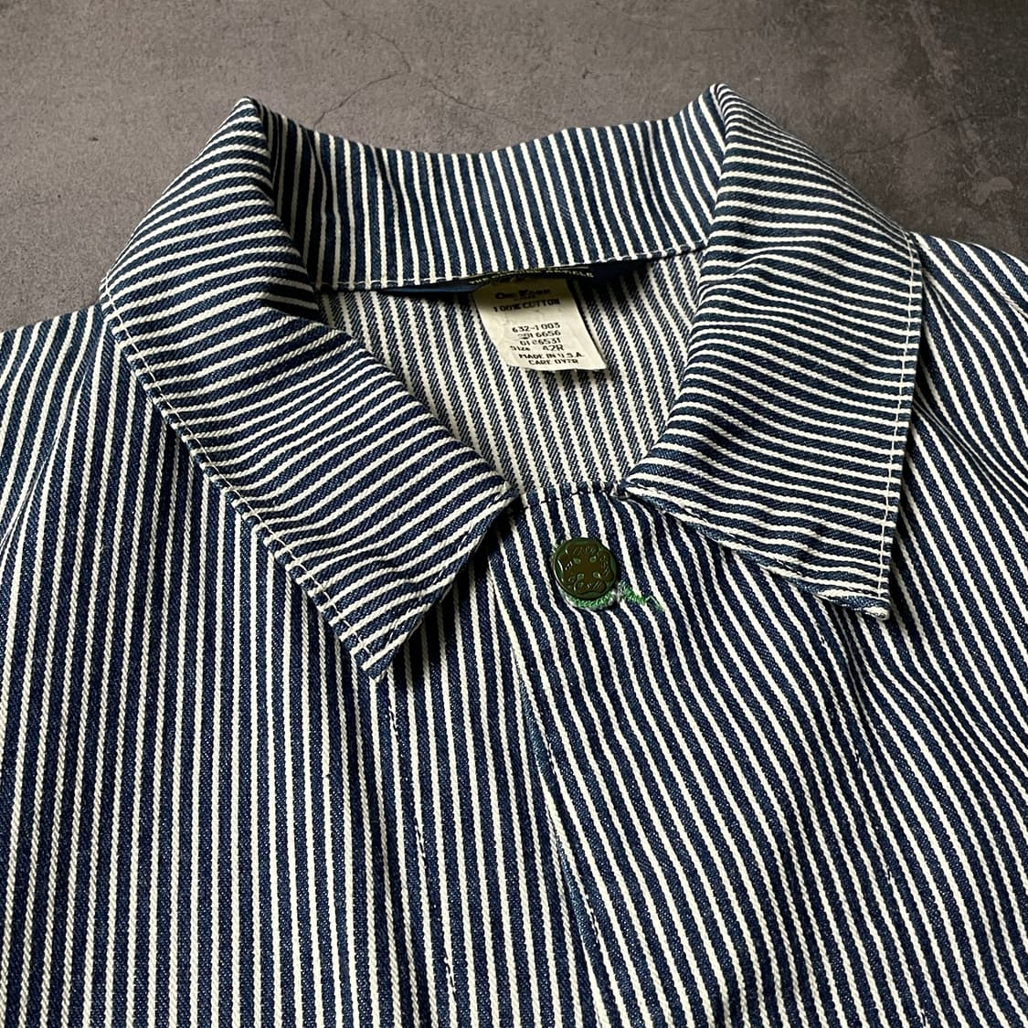 OSHKOSH 80s 오시코시 스트라이프 초어 코트 자켓A00691 상품이미지2