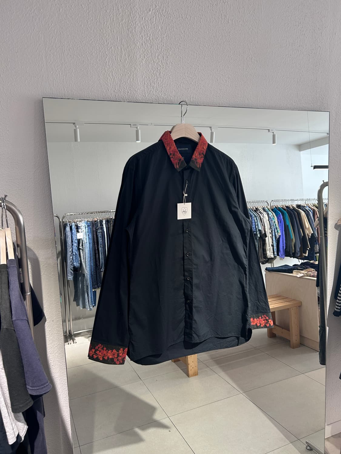 Mihara Yasuhiro Floral Cleric Shirt 상품이미지1