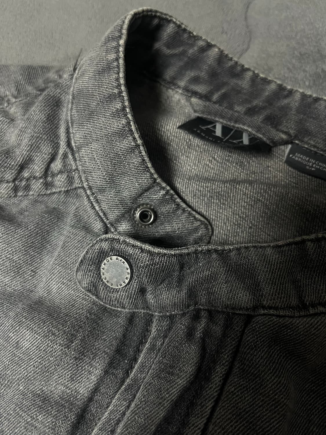 아르마니 A/X싱글 라이더 2way 데님자켓 S 상품이미지4