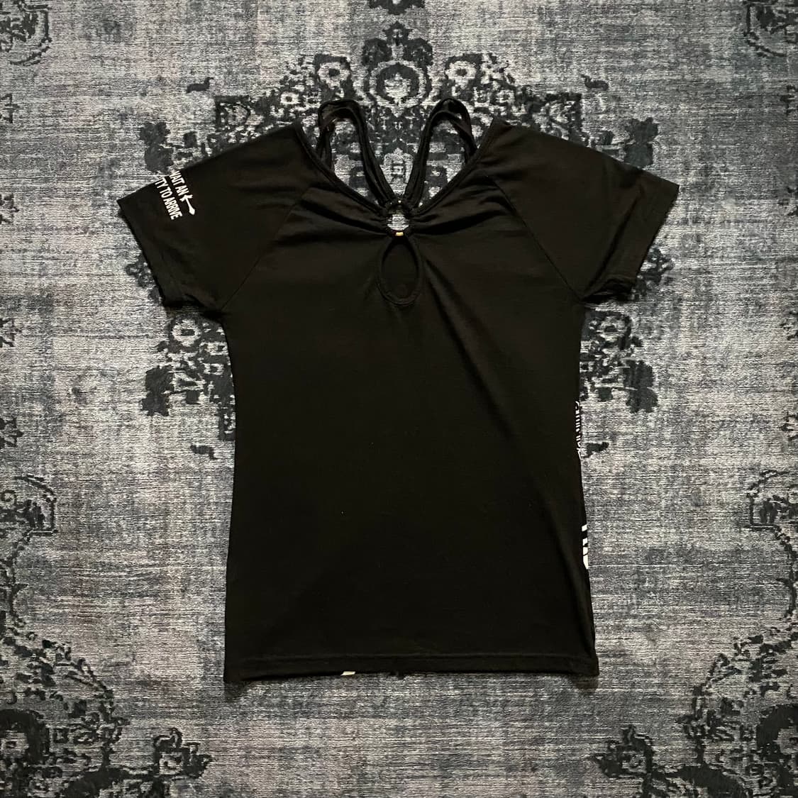 -DIG DEEP- Gothic Lettering Sleeveless T 상품이미지2