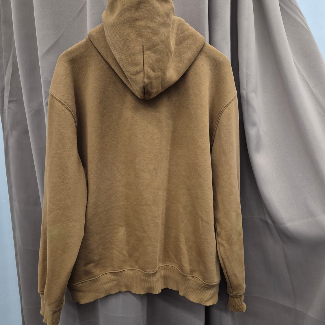 칼하트 브라운 로고 후드티 L 상품이미지3