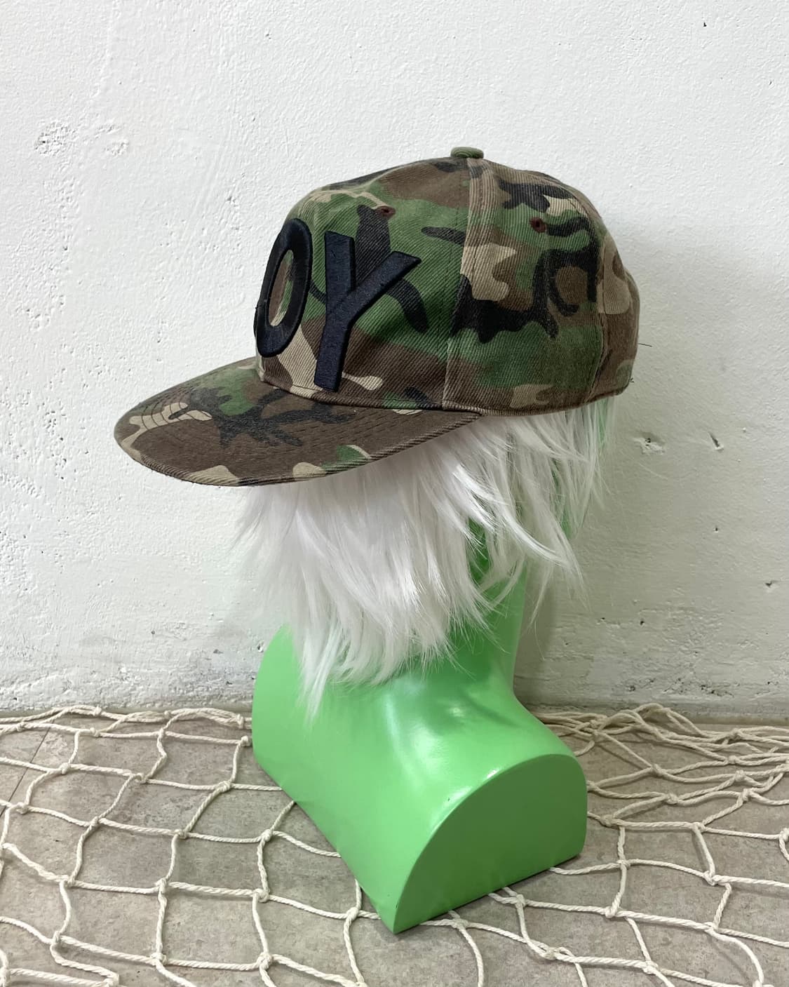 Boy camo snap cap 상품이미지3