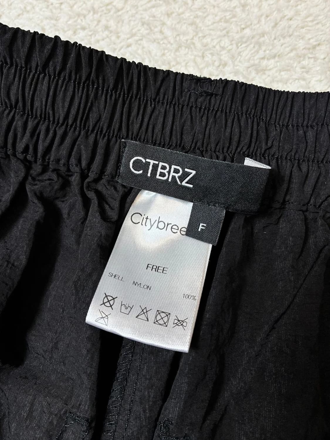 시티브리즈 24ss 나일론 퍼티그 와이드 팬츠 PN7441 상품이미지8