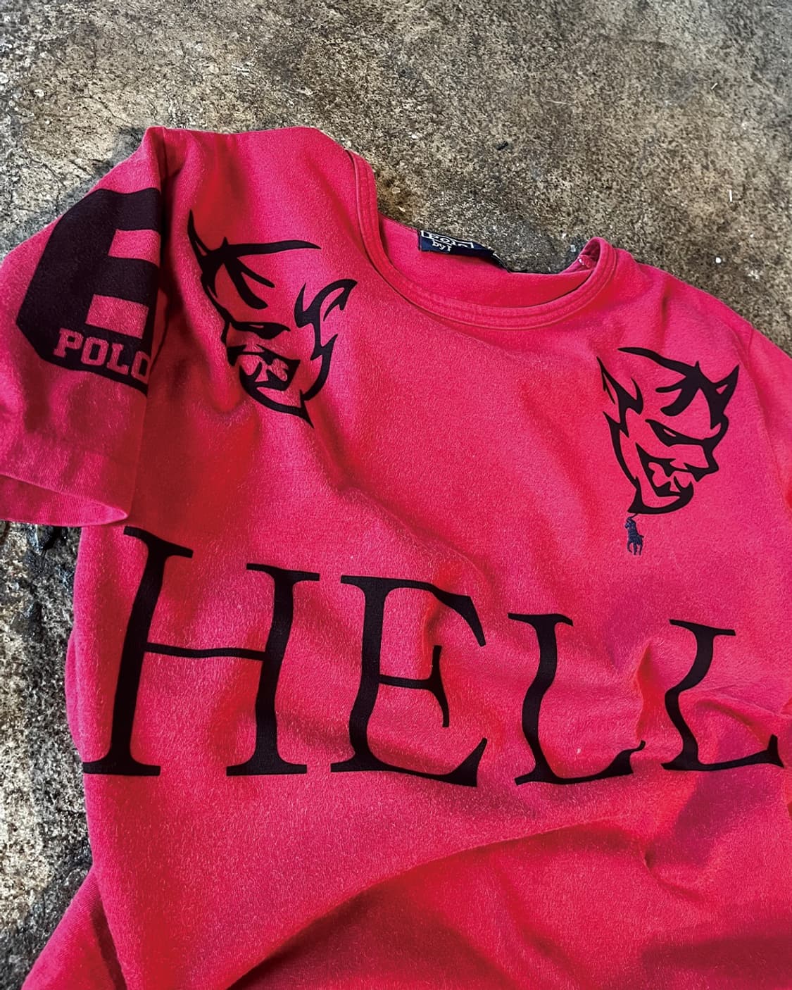 Vintage Polo Hell Custom Tee 상품이미지3