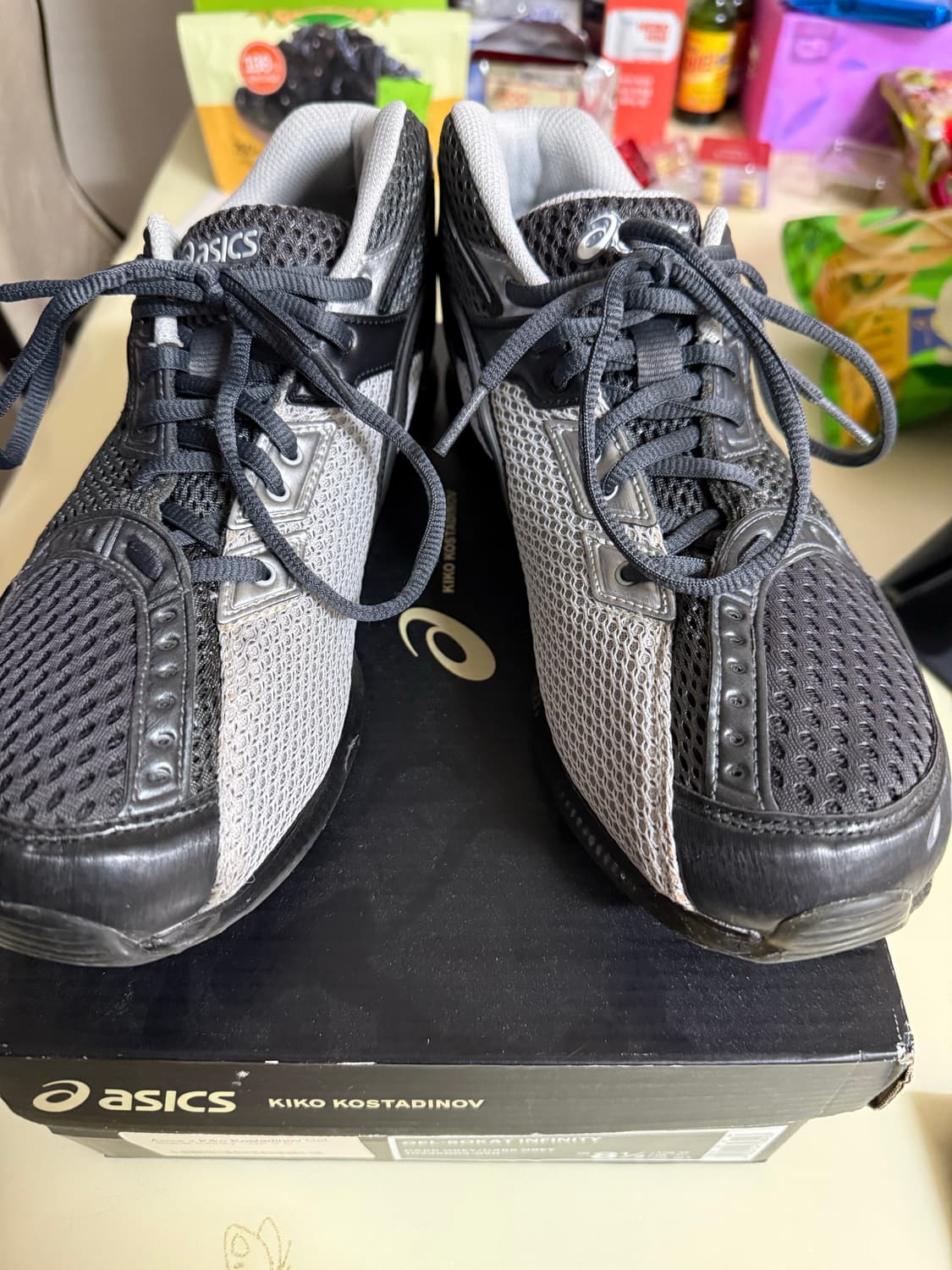 [265] 아식스 x 키코 젤 소켓인피니티 다크그레이 상품이미지2