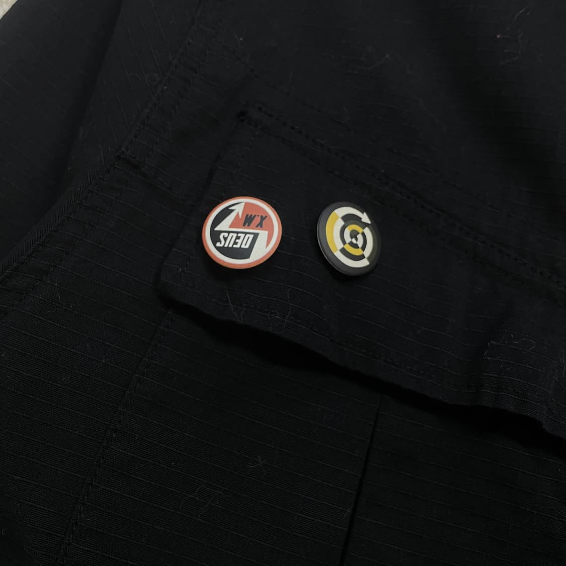 데우스엑스마키나 래리 정글 셔츠 자켓 블랙 상품이미지3