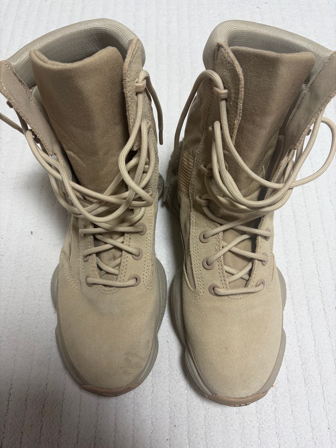 이지 500하이 택티컬 부츠 팝니다 285 샌드컬러 상품이미지4