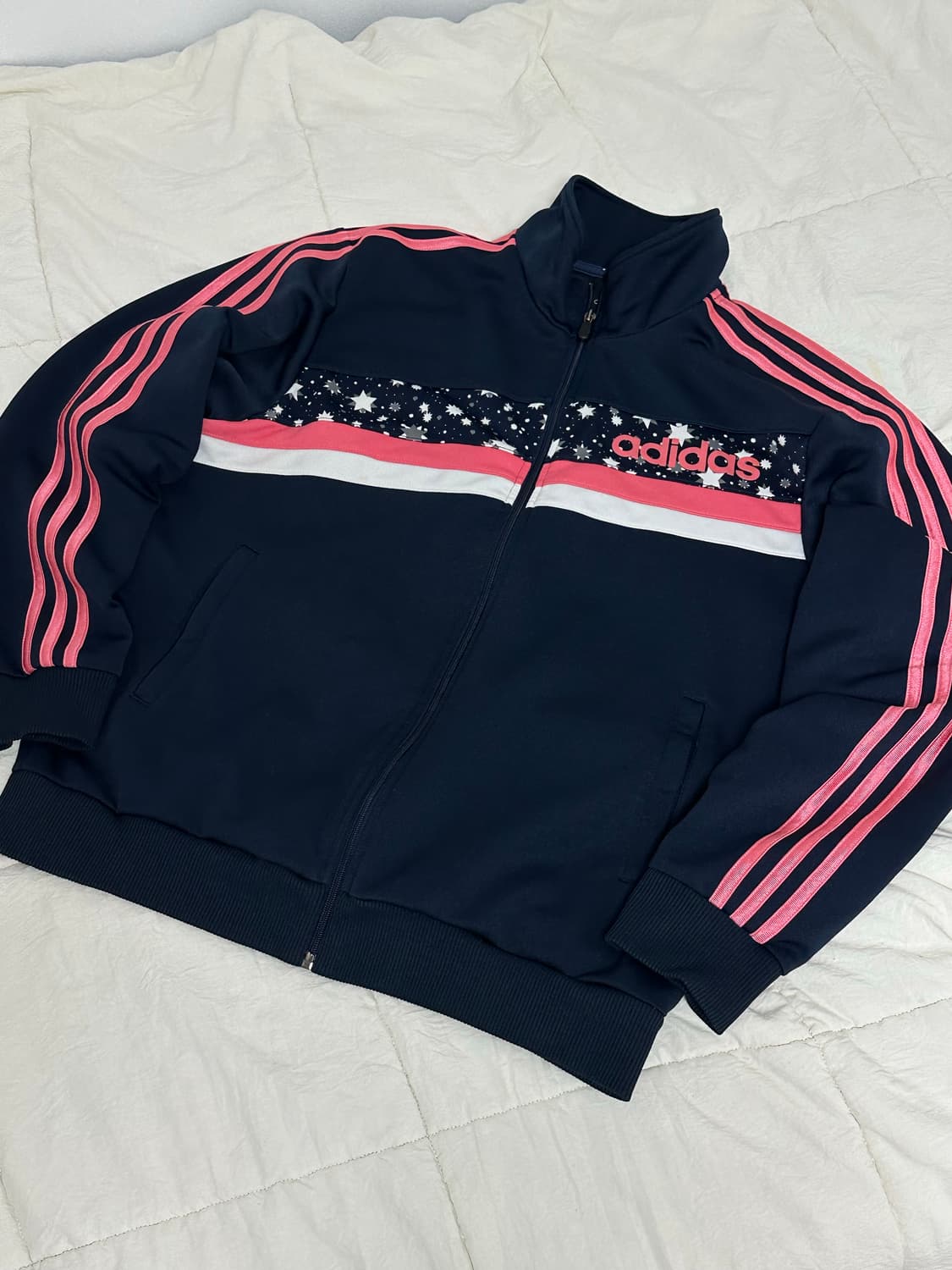 아디다스 벚꽃 핑크 져지 트랙탑 라지  상품이미지1