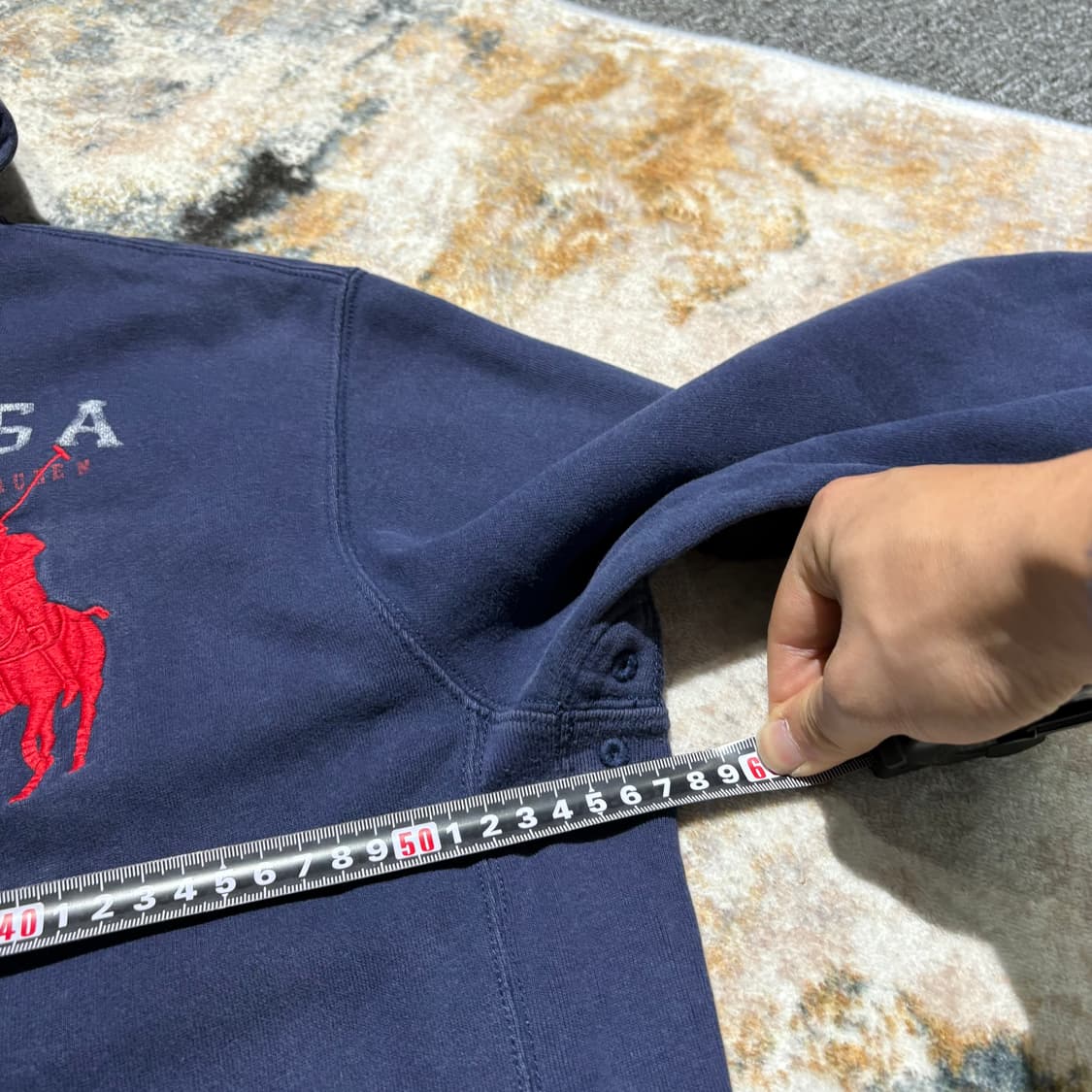 폴로 빅포니3 성조기 후드집업 상품이미지9