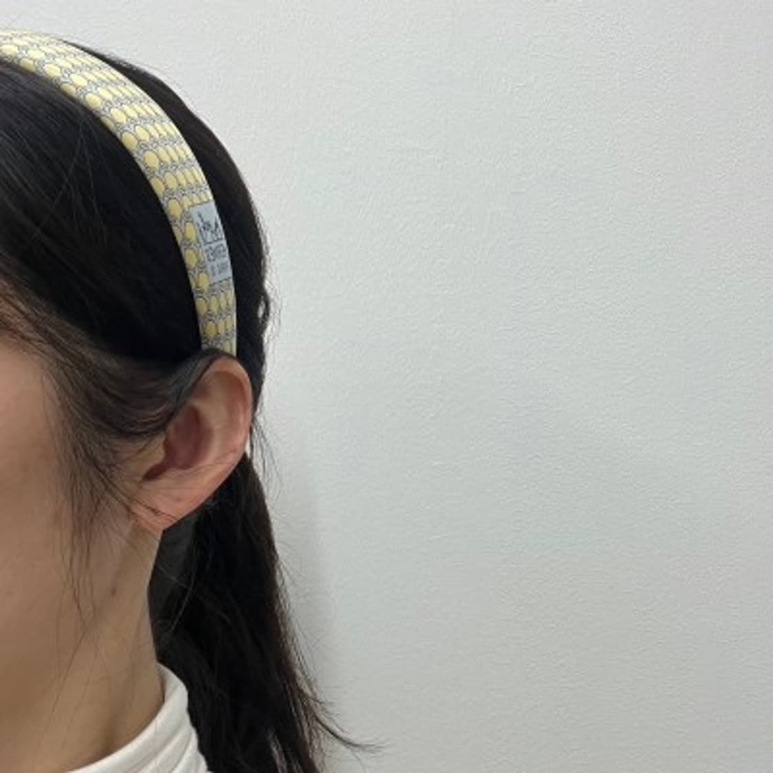 에르메스 옐로우 머리띠 상품이미지9