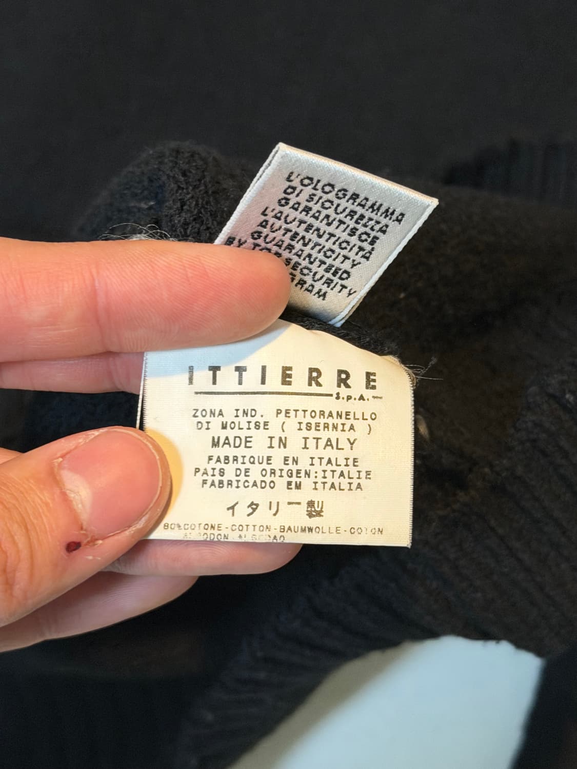 00s 돌체앤가바나 아카이브 니트 블랙 상품이미지5