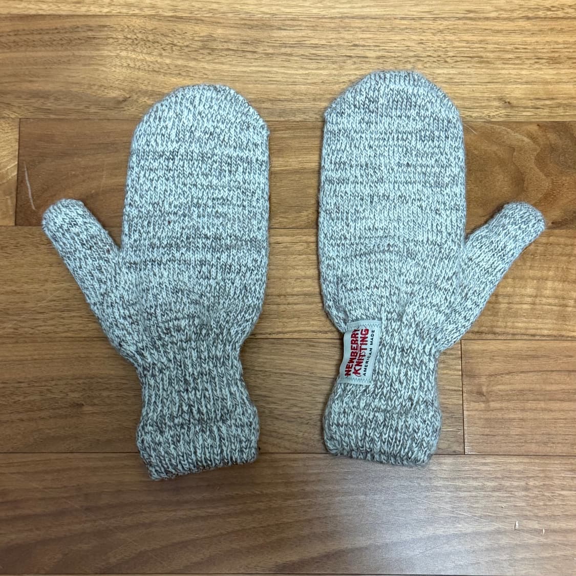 뉴베리니팅 사슴가죽 벙어리장갑 ML 오트밀 상품이미지1