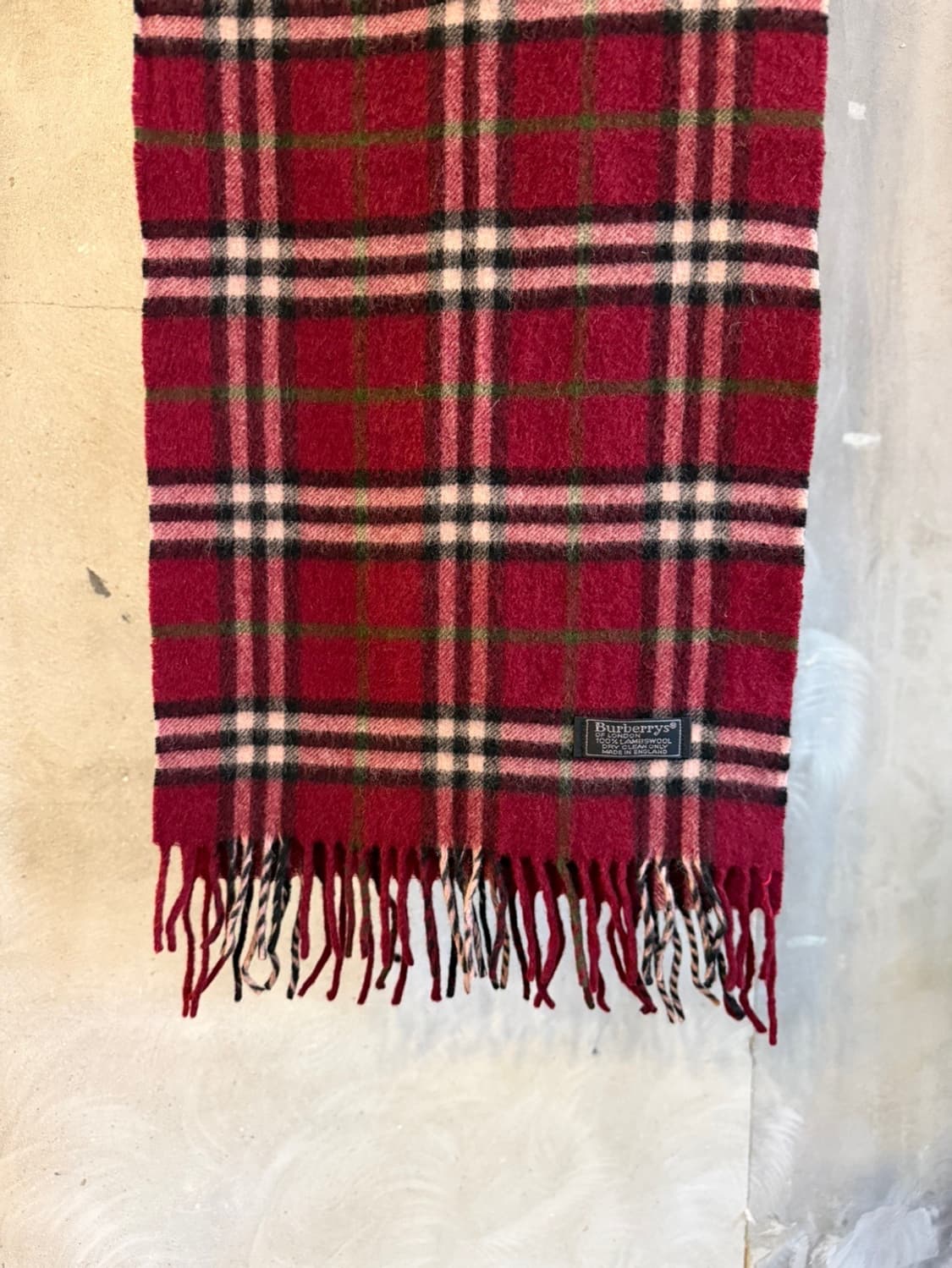 버버리 캐시미어 머플러 상품이미지5