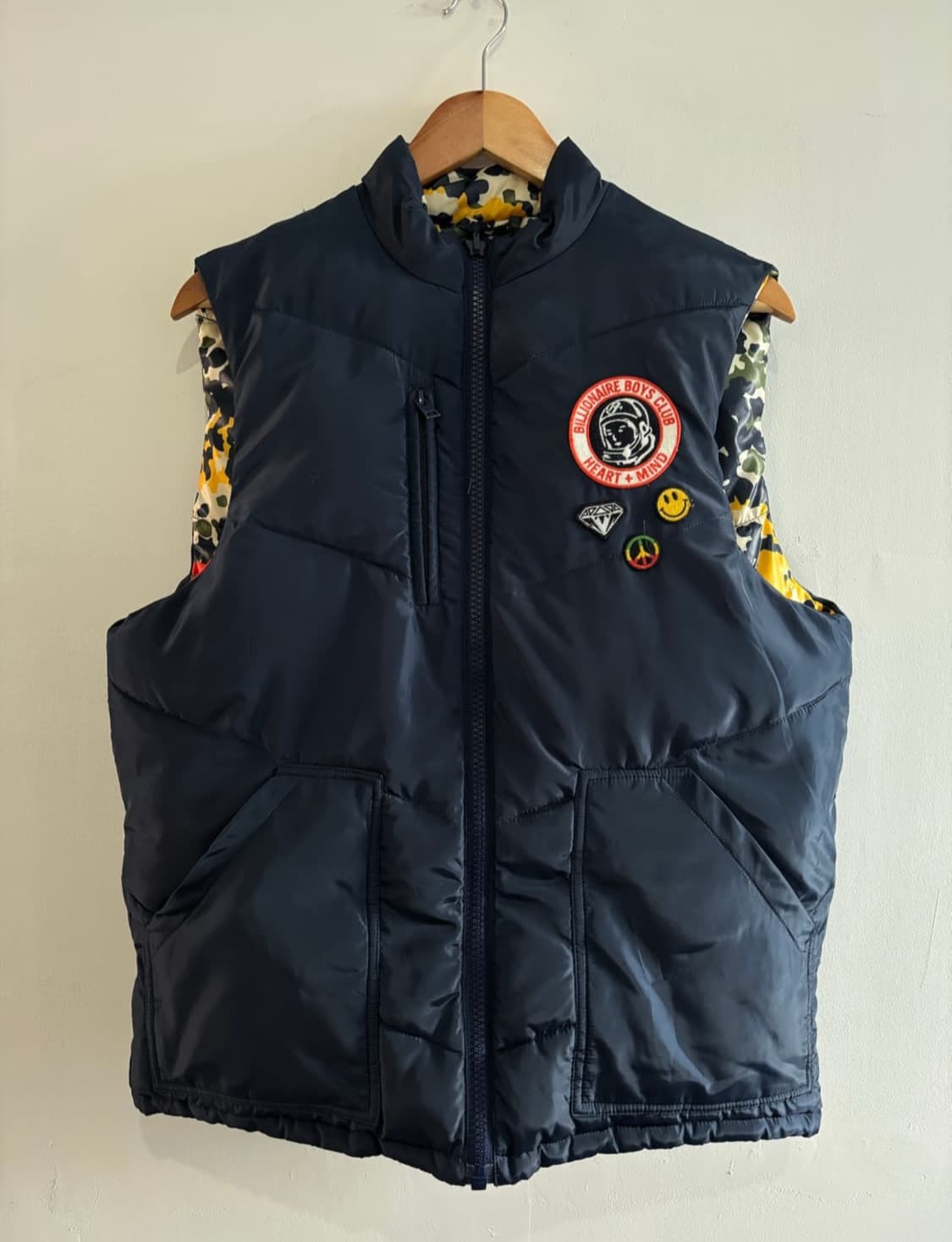 BBC 리버시블 패딩 조끼 상품이미지1