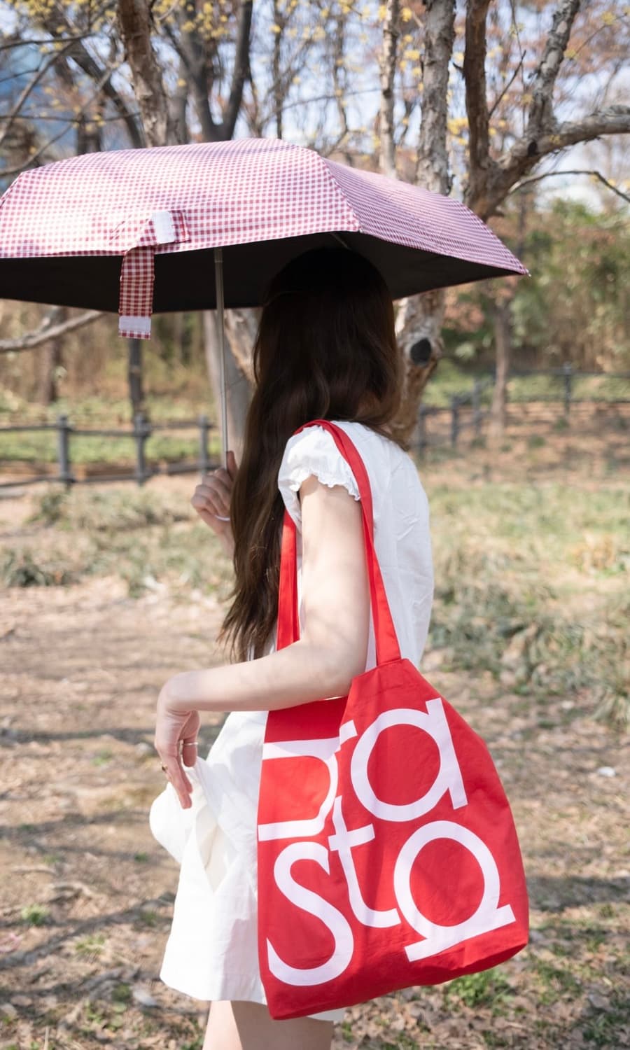 하스타 에코백 레드 상품이미지2