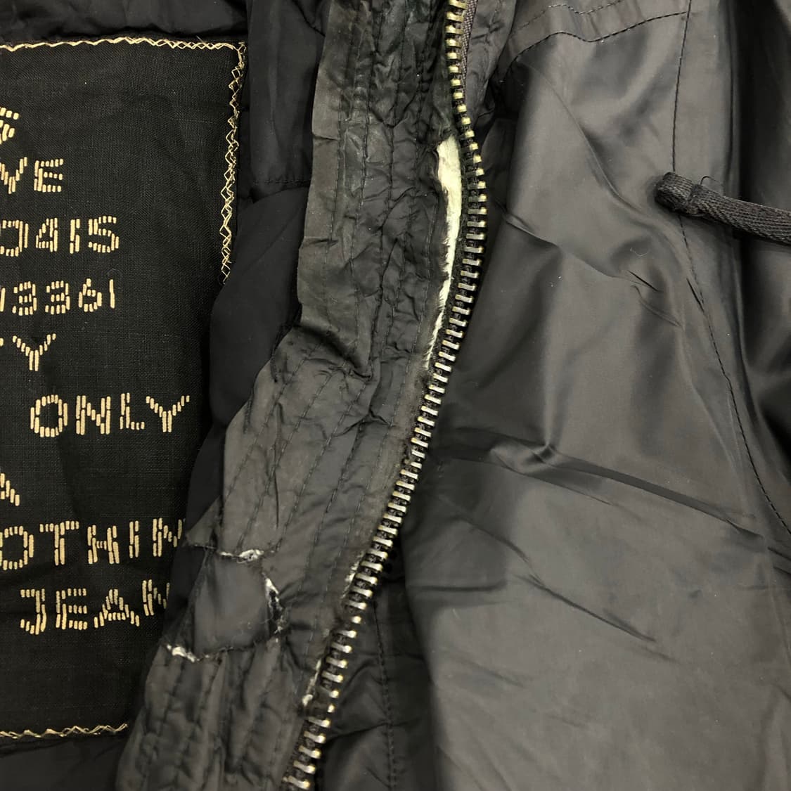 캘빈클라인 투웨이 봄버 MA-1 플라이트 후드 항공 점퍼 상품이미지5