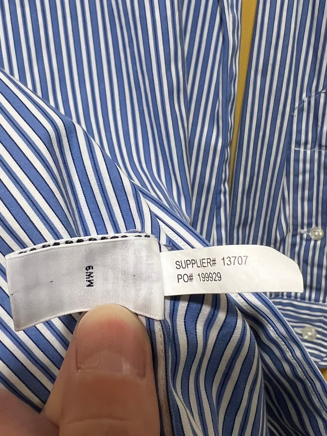 M [100] 폴로 랄프로렌 커스텀핏 스트라이프 셔츠 상품이미지7