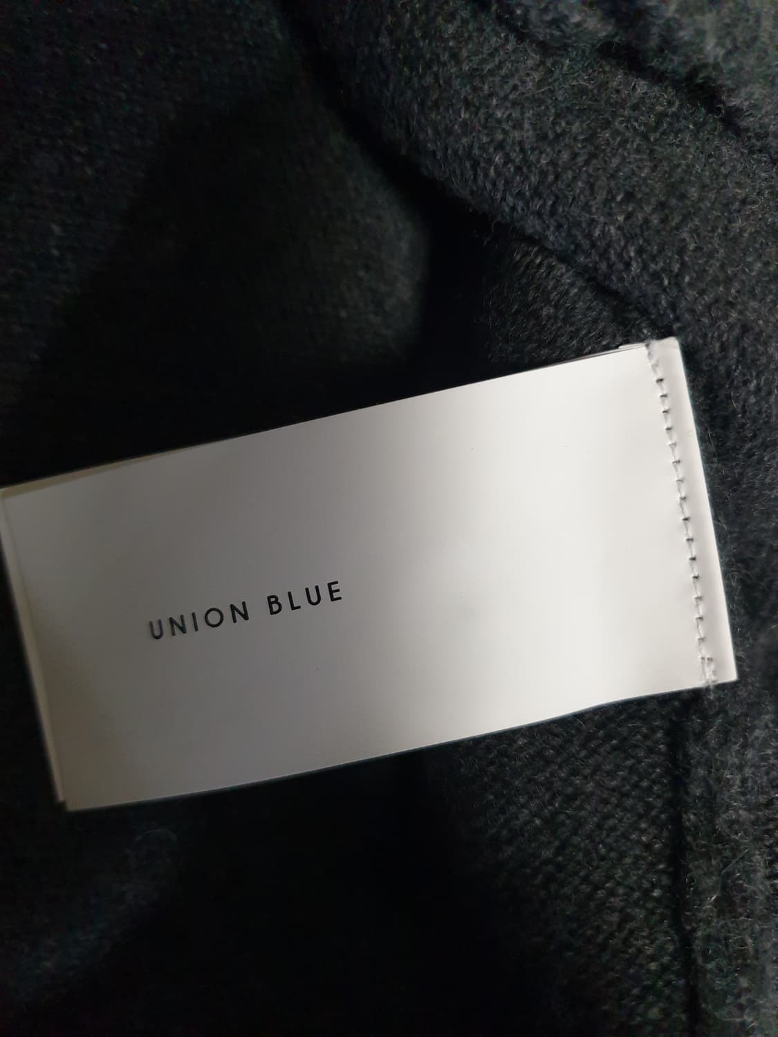 유니온블루 오로라 알파카 크롭 가디건 멜란지그레이 (XXL) 상품이미지5