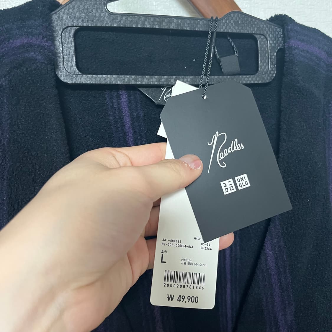 [L, 새상품] 유니클로 니들스 가디건 상품이미지2