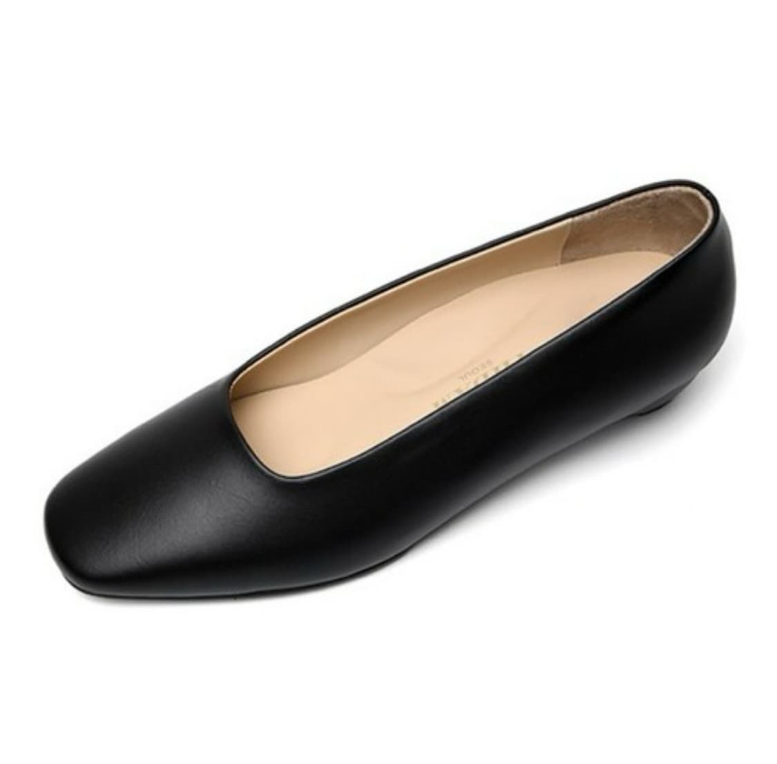 쓰담슈즈 리얼 레더 엠마 베이직 펌프스 블랙 245 박스셋 새상품 상품이미지5