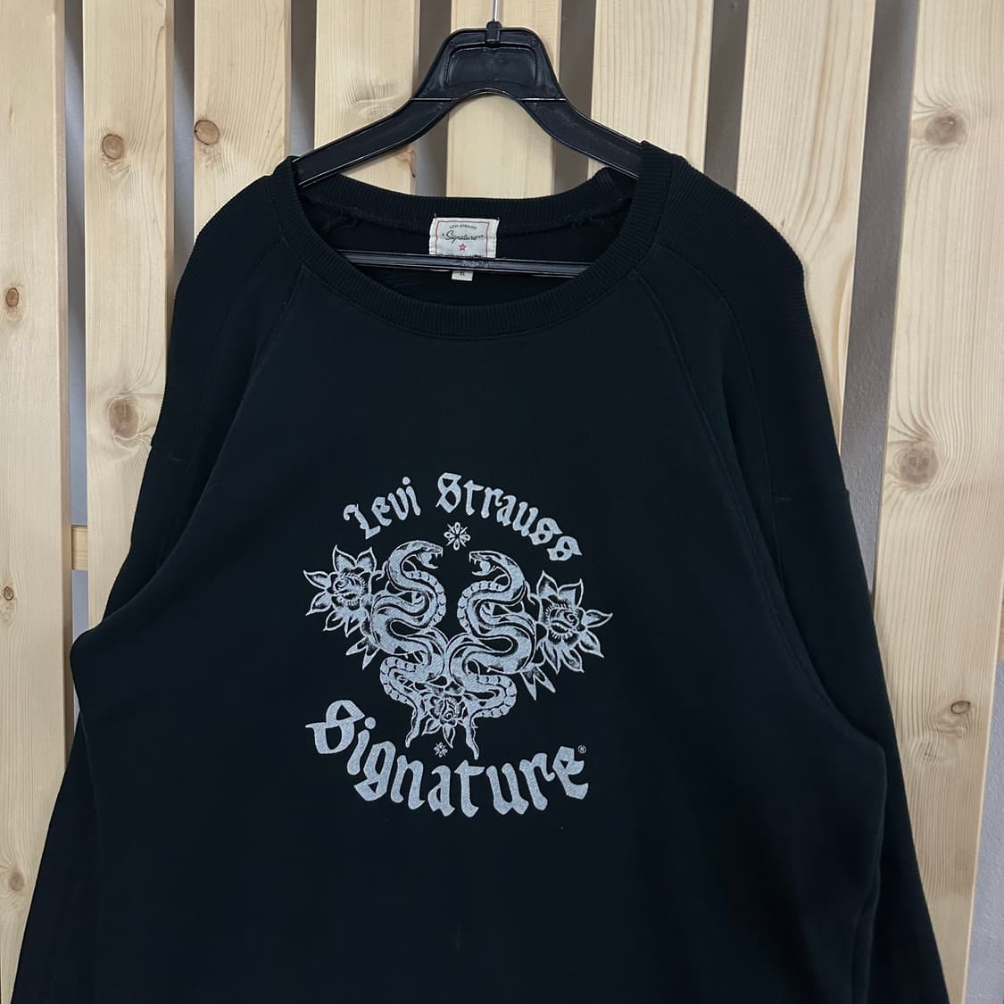 (XL) 리바이스 블랙 롱슬리브 상품이미지4