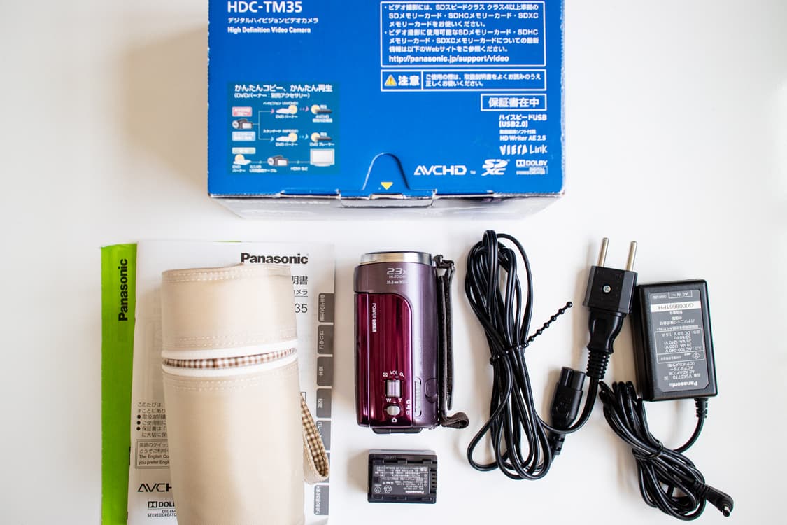Panasonic HDC-TM35 / 빈티지 디지털 캠코더 상품이미지9