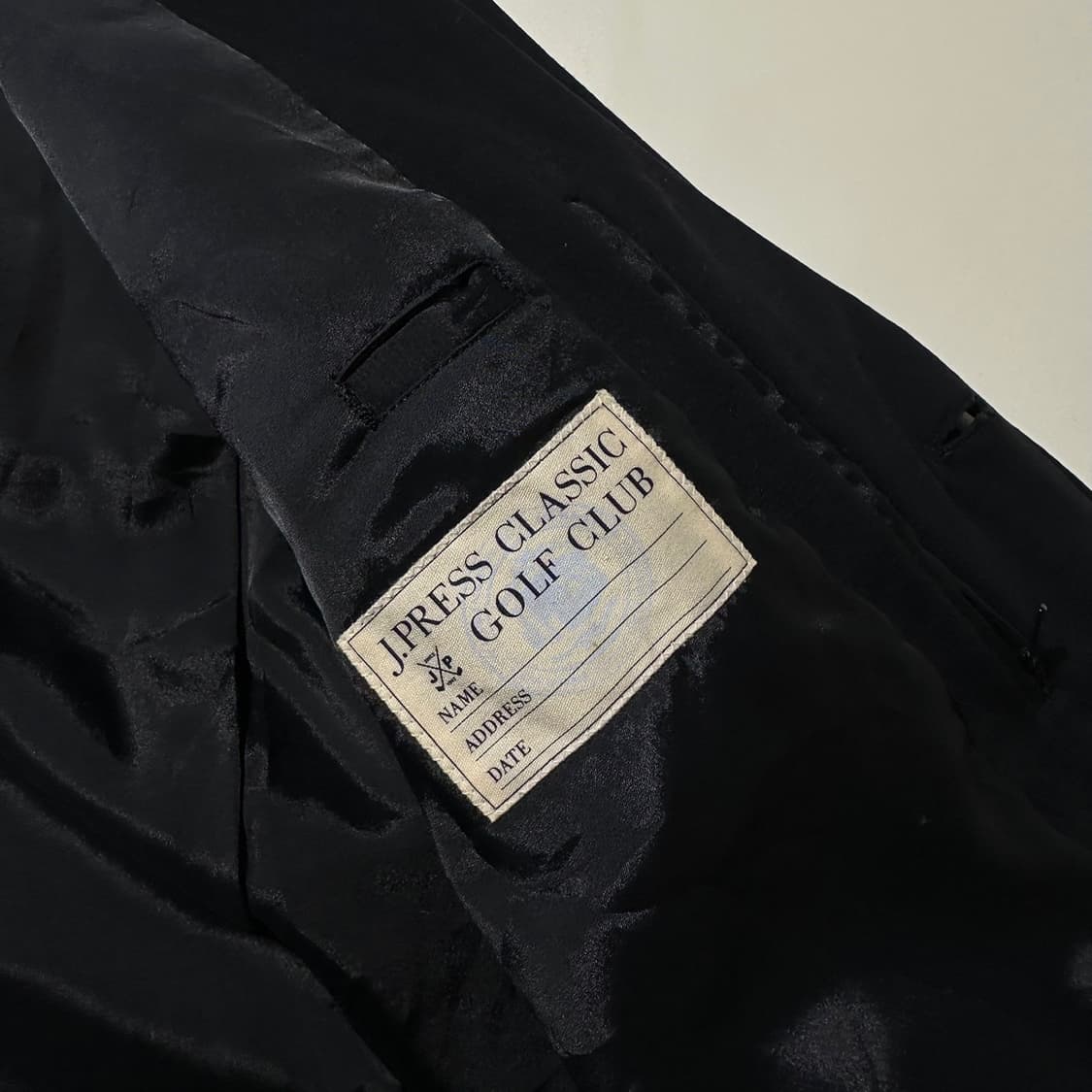 제이프레스 은장버튼 싱글 2B 블레이저 자켓 네이비 상품이미지9