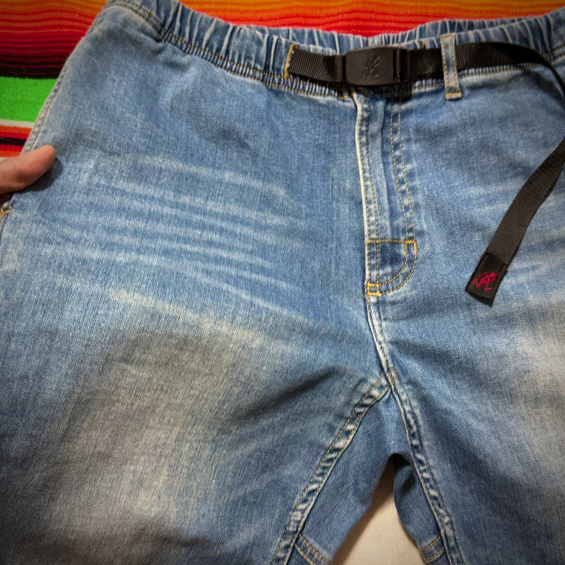 Gramicci cut off denim Half pants 상품이미지3